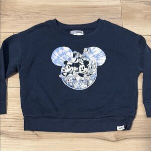 EUC GAP Size 3 Kids Navy Blue Mickey Mouse Sweatshirt